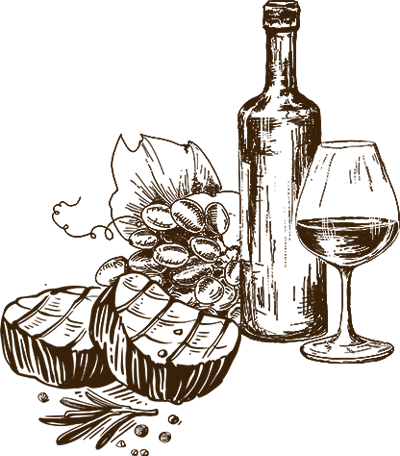 icon fleisch wein